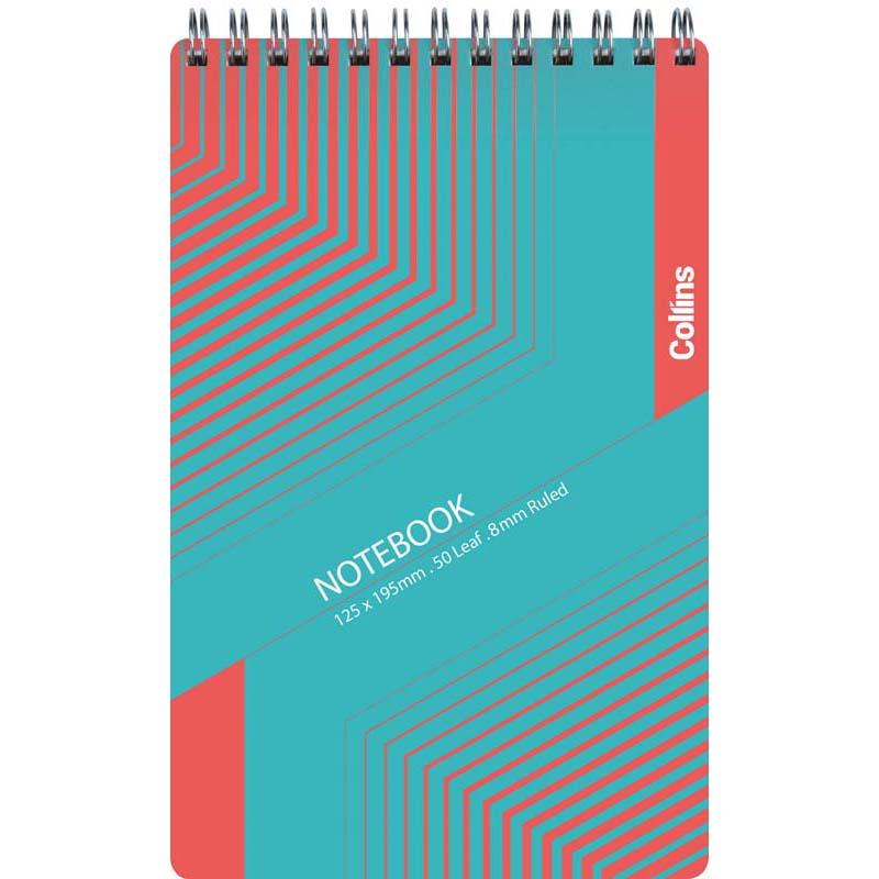 Collins Notebook No.22 Shorthand, compact 125x195mm, 50 high-quality leaves for effective note-taking and organization.