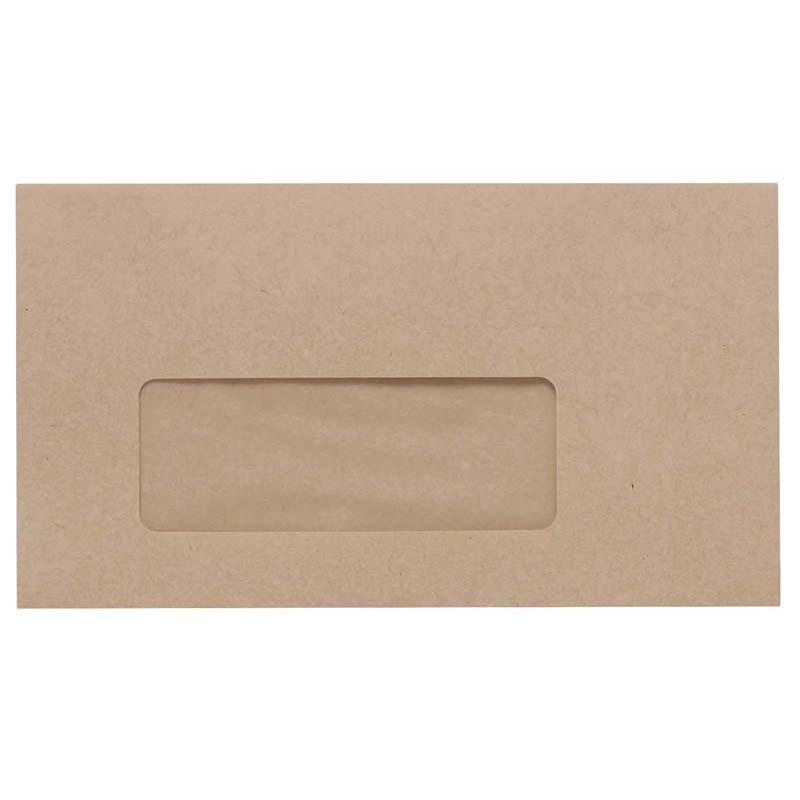 Croxley E13 manilla window envelopes, durable 80 GSM paper, secure seal, 165mm x 92mm, ideal for efficient mailing.