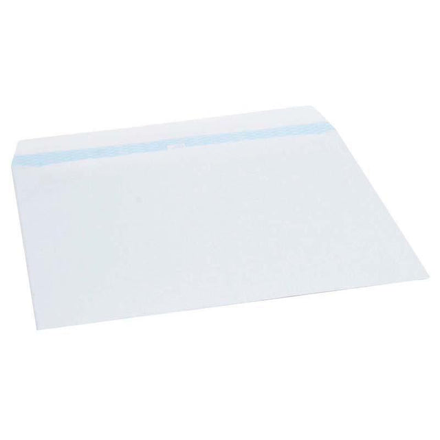 Croxley C4 wallet envelopes, 250 pack, durable 100 GSM, white, perfect for secure A4 document mailing.