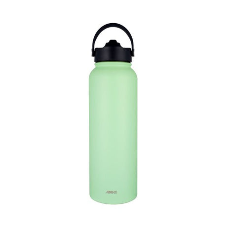 Stylish mint Avanti HydroSport 1.1L bottle, double-walled, insulated, leak-proof, ideal for hydration on the go.