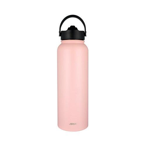 Pink Avanti HydroSport 1.1L Sipper Bottle, insulated, leak-proof, keeps drinks cold for 24hrs, perfect for active lifestyles.