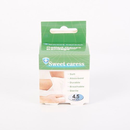 Premium rolled gauze bandage 5cm x 4.5m in a pack of 12, ideal for effective wound care and injury management.