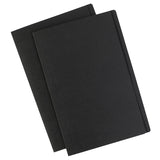 Avery black file folders pack of 10, made from 250gsm cardboard, ideal for document organization with elegant matte finish.