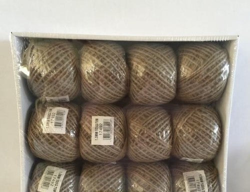 Twelve 70m rolls of eco-friendly jute hemp twine, ideal for crafting, gardening, and DIY projects.