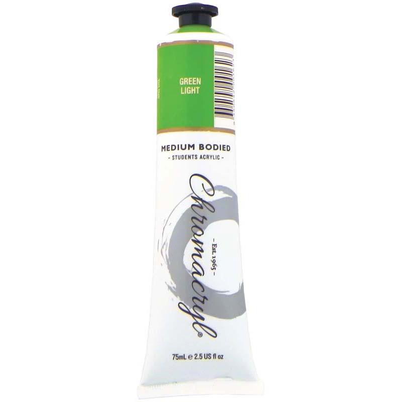 Chromacryl Paint Green Light 75ml