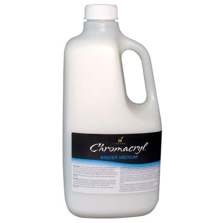 Chromacryl Medium 2 Litre: Versatile binder for sealing, glazing, adhesive, and varnish for all art projects.