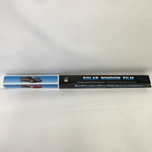 Car sun shade set of 12, super dark film 75x300cm, provides UV protection and keeps vehicles cool and comfortable.