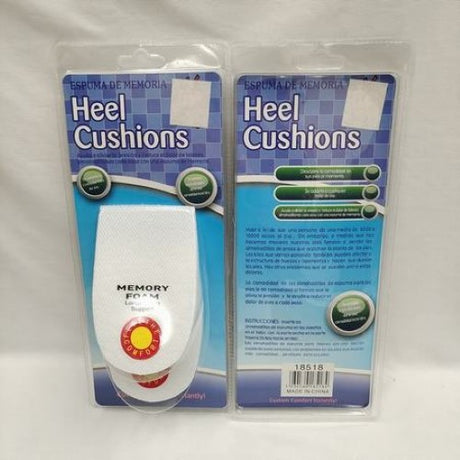 Heel cushion insoles set of 12, providing comfort, arch support, and pain relief for various footwear types.