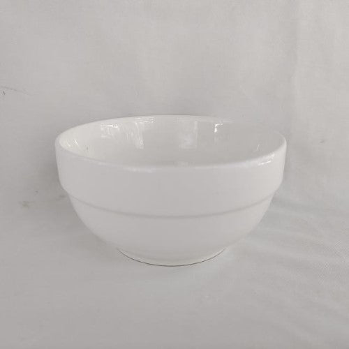 Elegant set of 12 ceramic bowls, each 11.2 x 5.7cm, perfect for serving appetizers and desserts.