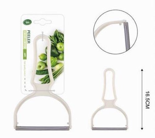 Set of 12 versatile peelers, 16.5 x 10cm each, designed for efficient peeling of fruits and vegetables in any kitchen.