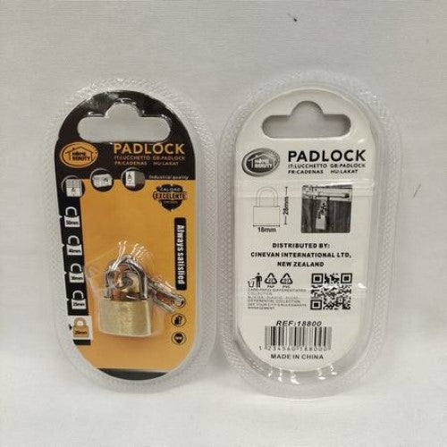 Durable 20mm padlocks (set of 12) for secure indoor and outdoor use, ideal for lockers, gates, and storage units.