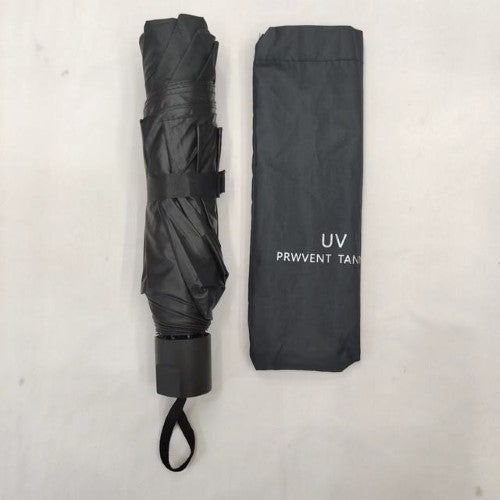 Compact 3-fold umbrella set of 12, 55cm wide, lightweight and durable for rain or wind, ideal for personal or promotional use.