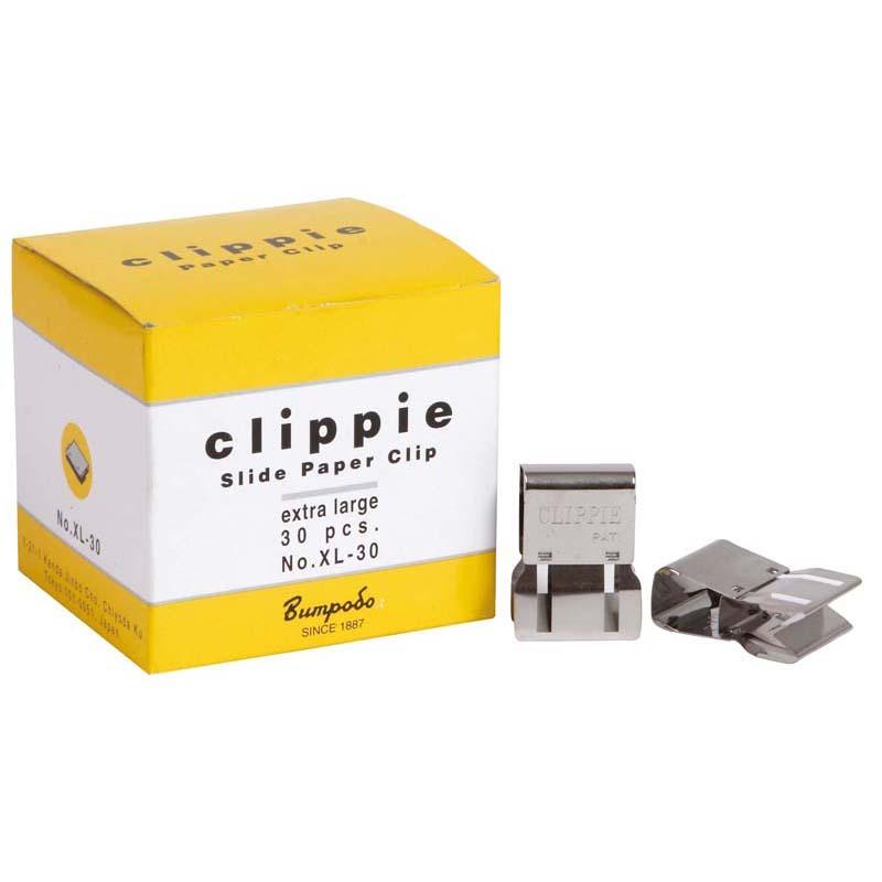 Clippie Paper Clip Slide Extra Large Box 30
