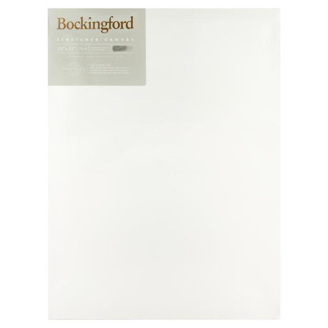 Bockingford 18x24" canvas: heavy-weight, 100% cotton, primed for acrylic/oil, durable frame, perfect for artists of all levels.