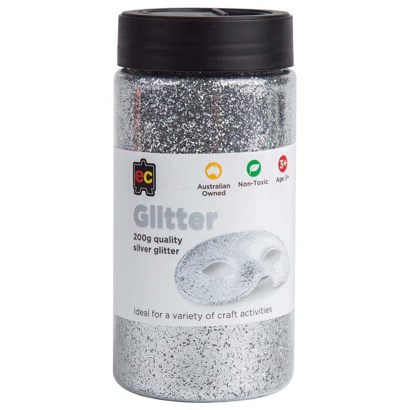 EC Glitter Silver 200gm
