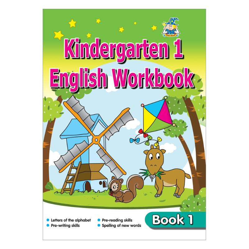 Engaging Greenhill Workbook for 4-6 year olds, featuring colorful exercises to boost early English literacy skills.