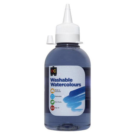 250ml bottle of EC Paint Washable Grey Watercolours, ideal for various artistic projects and easy cleanup.