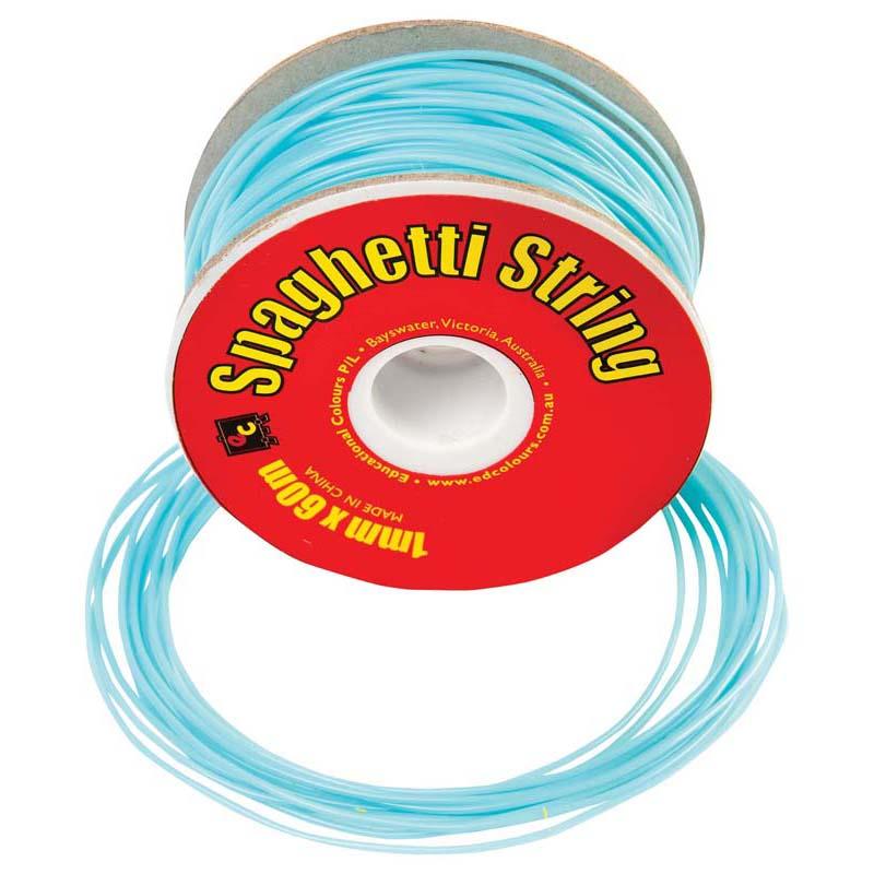 EC String PVC Spaghetti 60m Blue