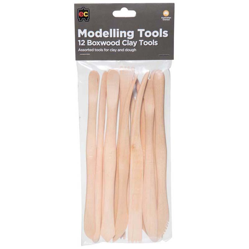EC Boxwood Clay Tools Pack 12