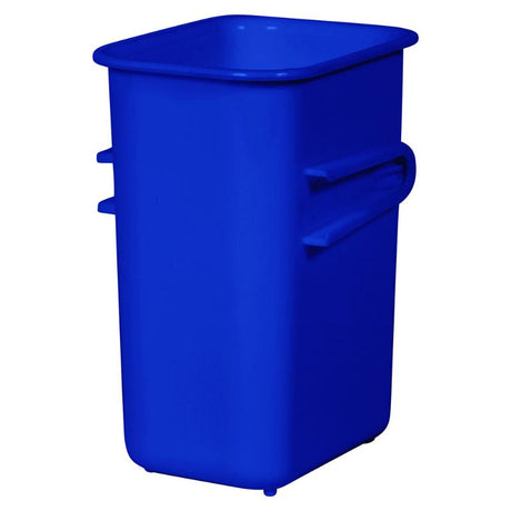 Bright blue Elizabeth Richards Connector Tubs designed for versatile organization and easy transport in any space.