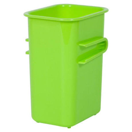 Vibrant green Elizabeth Richards Connector Tubs for versatile, organized storage in any space. Perfect for crafts, office, or tools.