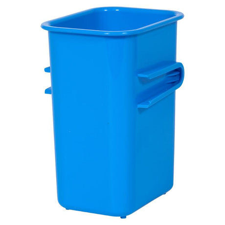 Light blue connector tubs by Elizabeth Richards, perfect for stylish and organized storage in homes, schools, and offices.