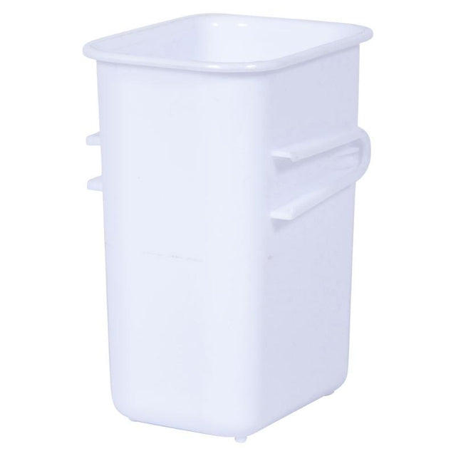 White Elizabeth Richards Connector Tubs, stylish and versatile for organizing toys, craft supplies, or office materials.