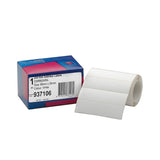 Avery Label Dispenser with 250 white address labels, 89x24mm, easy to dispense, ideal for organizing and addressing.