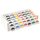 Avery Label Dispenser Day Kit in white with 24mm round labels for daily organization in kitchens or offices.