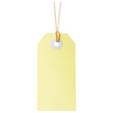 Pastel yellow Avery Tag-It tags in a 24 pack, 48x96mm, perfect for crafting, gift wrapping, and organizing projects.