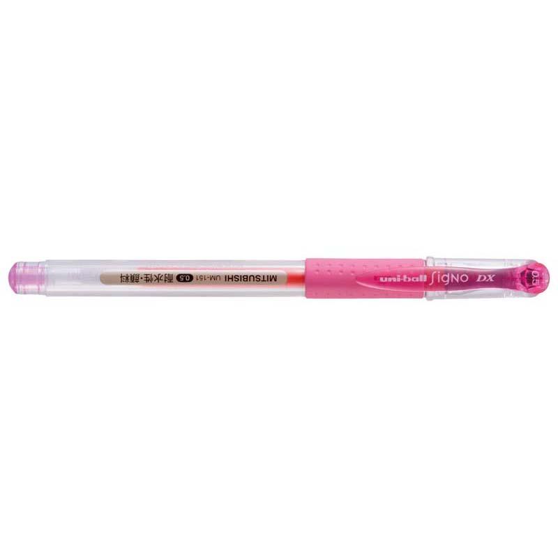 Uni-ball Signo DX 0.5mm Capped Rollerball Pink UM-151-05