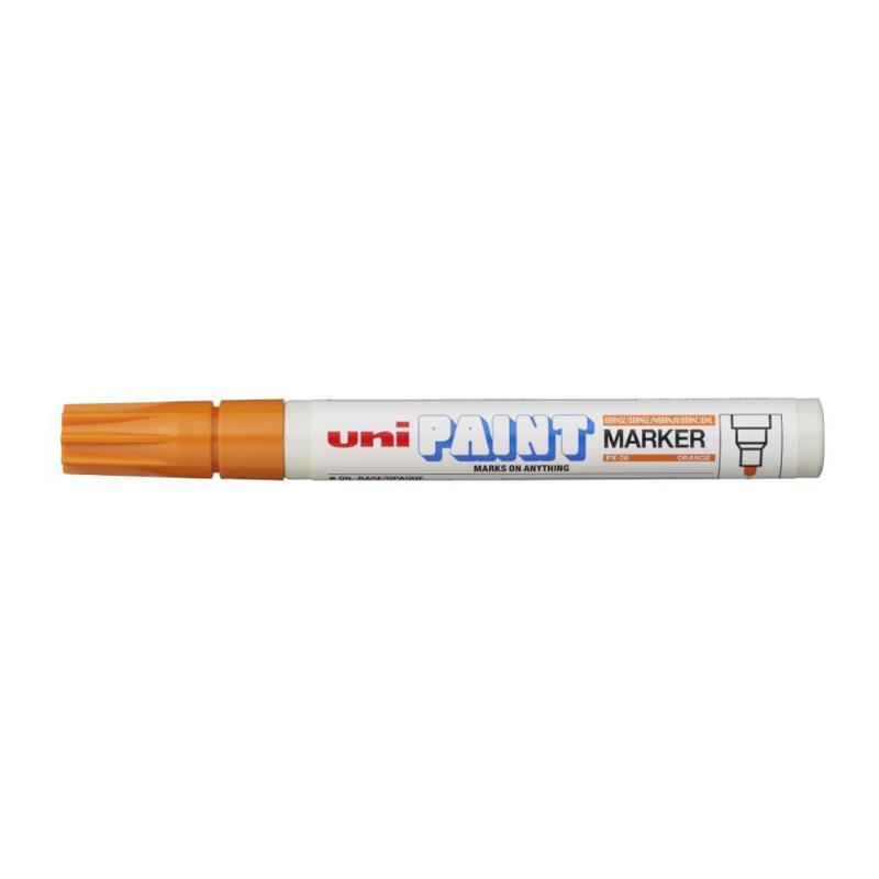 Uni Paint Marker 2.8mm Bullet Tip Orange PX-20