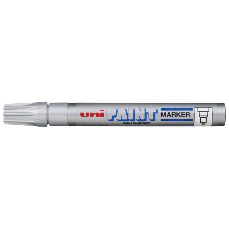 Uni Paint Marker 2.8mm Bullet Tip Silver PX-20