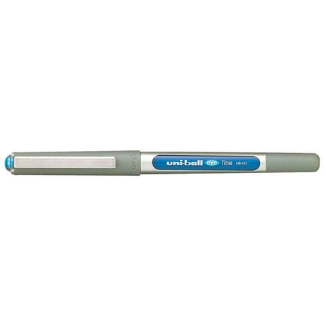 Uni-ball Eye 0.7mm Fine Blue rollerball pen for smooth writing, vibrant ink, and comfortable grip, ideal for all writing tasks.