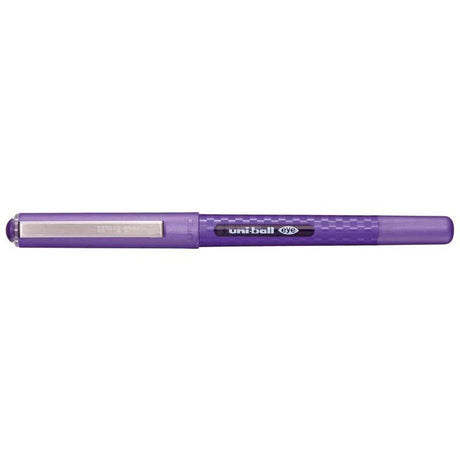 Uni-ball Eye 0.7mm Violet rollerball pen with smooth ink flow and elegant design, perfect for detailed writing and artistic projects.