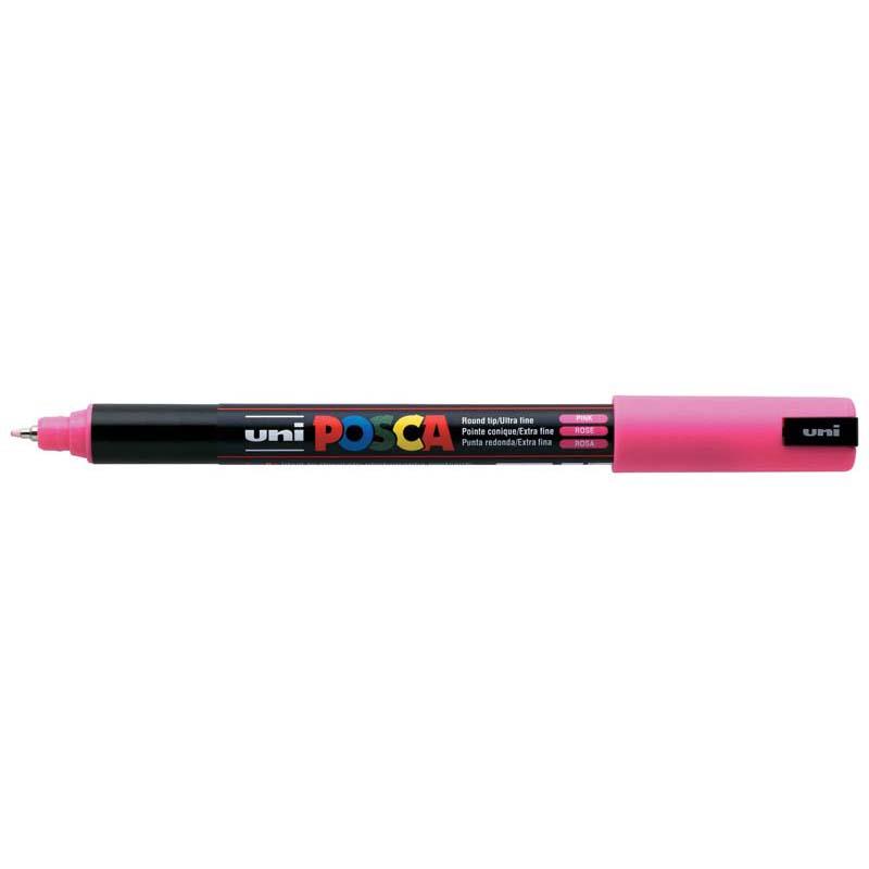 Uni Posca Marker 0.7mm Ultra-Fine Pin Tip Pink PC-1MR