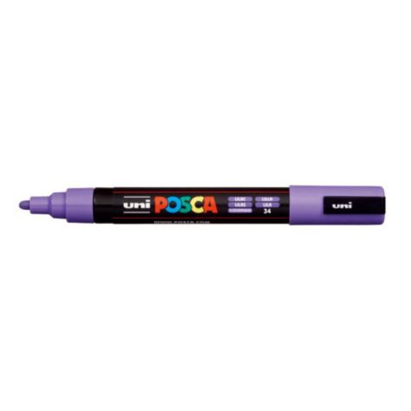 Uni Posca Marker 1.8-2.5mm Med Bullet Lilac PC-5M