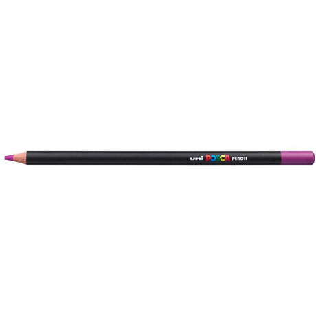 Uni Posca Pencil in mauve, featuring vivid color, smooth application, and durability for diverse artistic techniques.