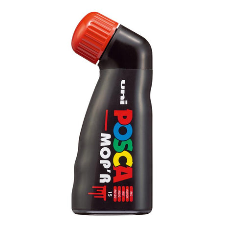 Uni Posca Marker MOP'R Red PCM-22 features a round tip for versatile art with vibrant, non-toxic acrylic paint.