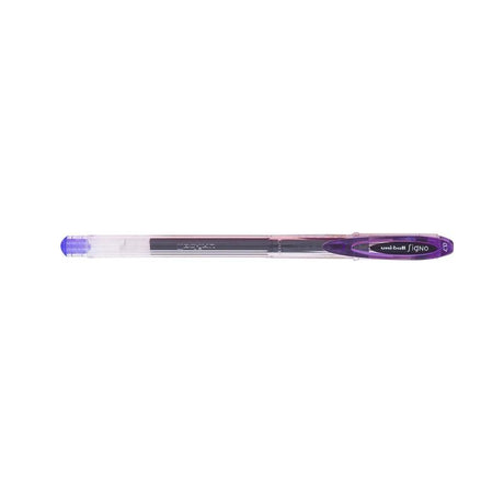 Uni-ball Signo Fine 0.7mm Capped Violet gel pen, featuring smooth ink flow and ergonomic design for vibrant writing and artistry.