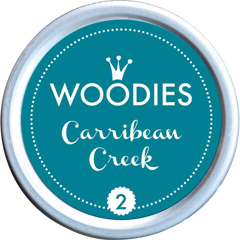 Colop Woodies Stamp Pad 38mm Carribean Creek