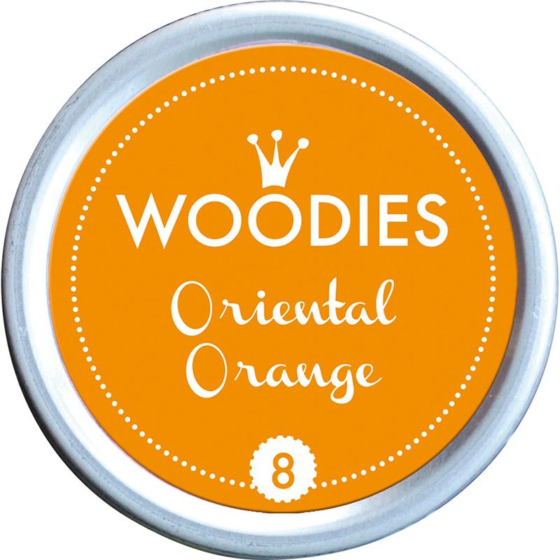 Colop Woodies Stamp Pad 38mm Oriental Orange