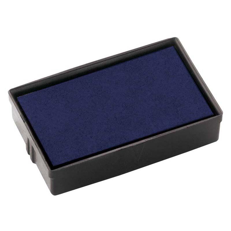 Colop Stamp Pad E10 in blue, measuring 10x27mm, perfect for crisp impressions with self-inking stamps.