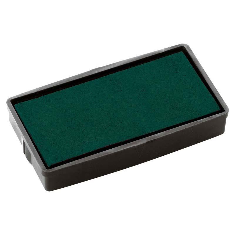 Colop Stamp Pad E20 in vibrant green, 14x38mm, designed for clear impressions with Colop self-inking stamps.