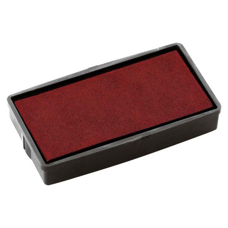 Colop Stamp Pad E20 in vibrant red, 14x38mm, perfect for crisp impressions with self-inking stamps.