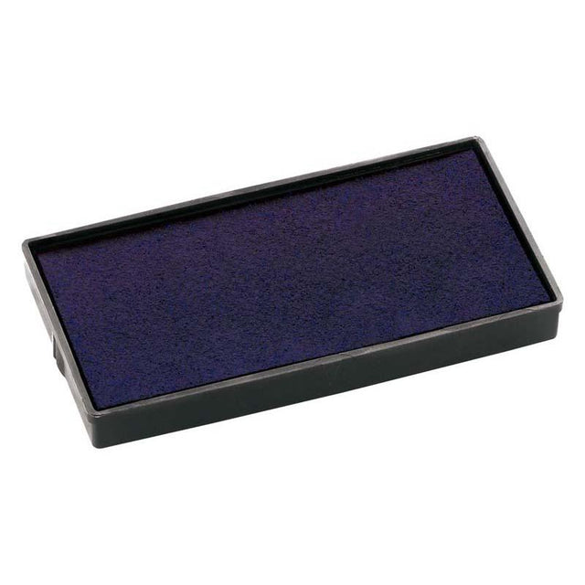 Colop Stamp Pad E40 in blue, 23x59mm, ideal for clear impressions with self-inking stamps, perfect for various projects.