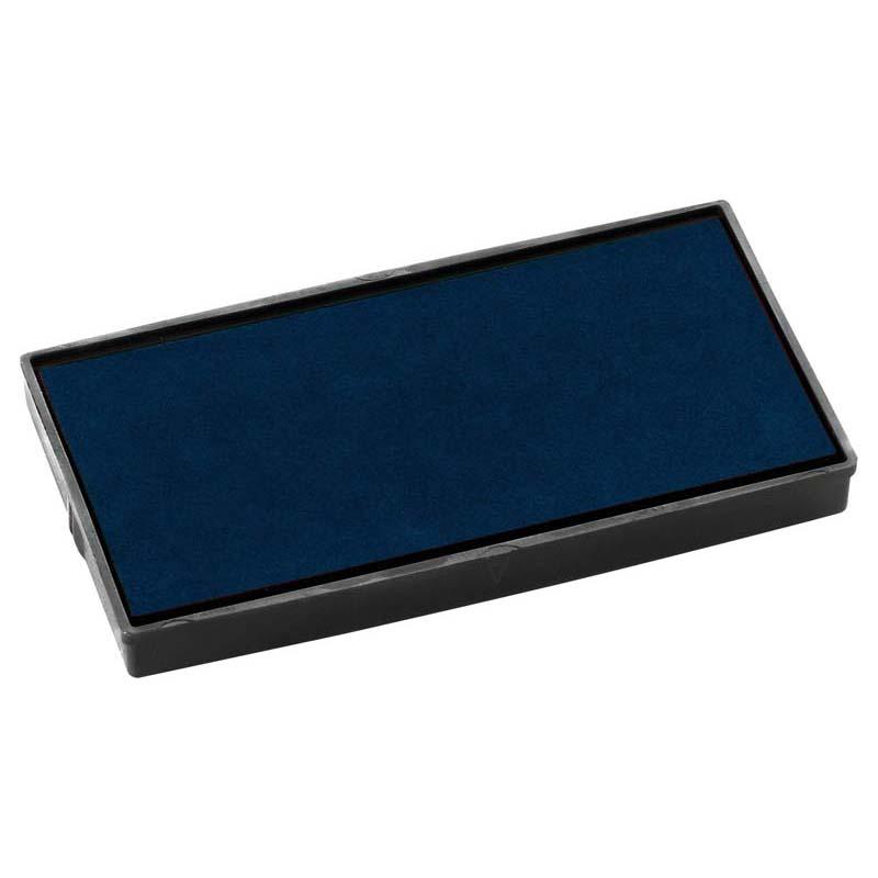 Blue Colop Stamp Pad E50, 30x69mm, designed for crisp impressions with self-inking stamps; ideal for office and craft use.