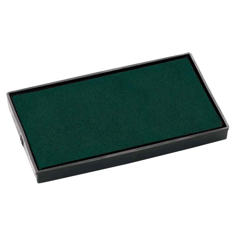 Colop Stamp Pad E60 in green, 37x76mm, for crisp prints with self-inking stamps, ideal for crafts and office use.