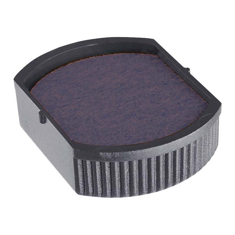 Round blue Colop stamp pad, 17mm, ideal for self-inking stamps, providing vibrant, clear impressions for home and office use.