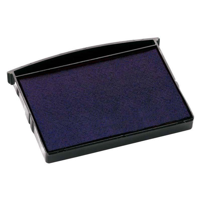 Colop Stamp Pad E2600 in vibrant blue, 37x58mm, designed for clear impressions with COLOP self-inking stamps.